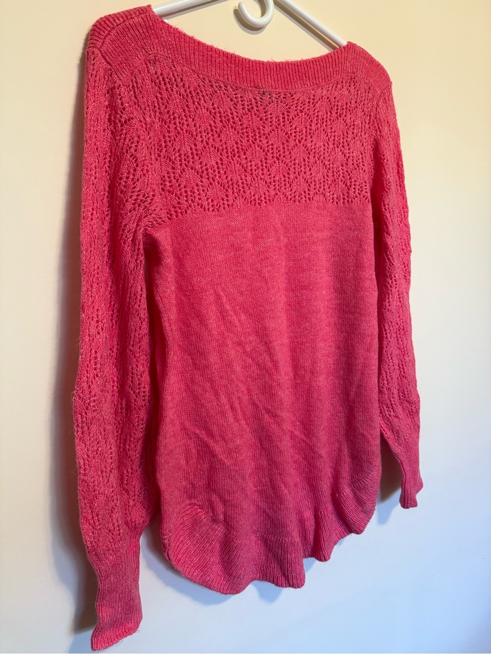 Kismet Coral Pink Light Weight Sweater